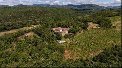 Authentic 13th-century stone farmhouse set in 55 hectares, including 15 hectares of vines