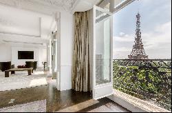 APPARTEMENT AVEC VUE EXCEPTIONNELLE SUR PARIS ET  LA TOUR EIFFEL