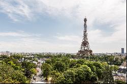 APPARTEMENT AVEC VUE EXCEPTIONNELLE SUR PARIS ET  LA TOUR EIFFEL