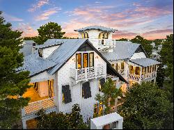 Four-Story Home With Carriage House And Impressive Outdoor Living