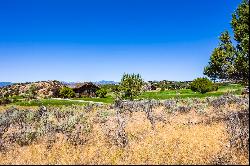 Flat Custom Homesite Backing To Red Ledges Practice Green