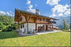 Spacious family chalet, billiard room, carnotzet, panoramic views