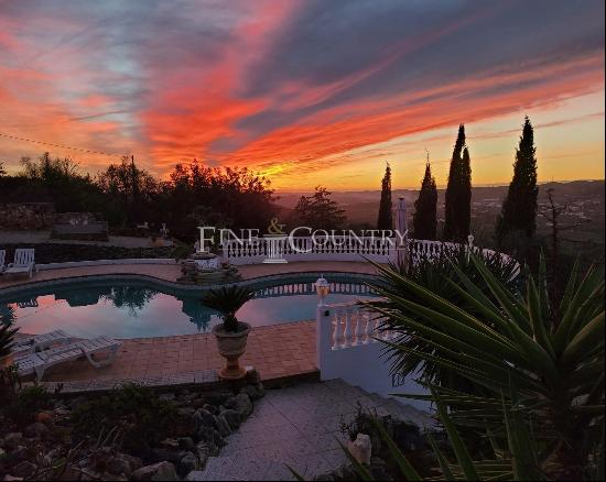 Silves - 3-bed Country Villa with pool and panoramic views