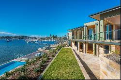 North-facing, waterfront jewel.