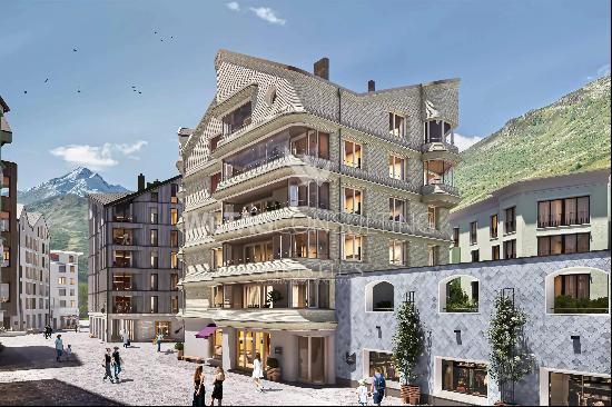 Gilda: duplex penthouse apartment for sale in Andermatt, blending comfort with Alpine tra