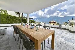 Exclusive apartment with large terrace, jacuzzi & partial lake view for sale in Locarno-M