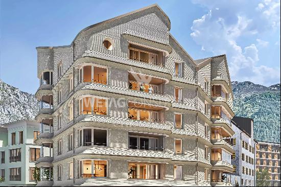 Residenza Gilda: spacious & bright duplex penthouse apartment for sale in Andermatt