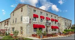 HOTEL, Restaurant & House in the centre of a bastide village