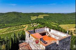 CASTLE FOR SALE IN A PANORAMIC POSITION IN CHIANTI CLASSICO