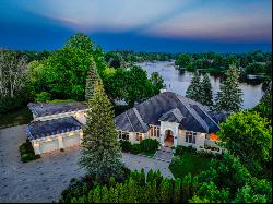 Waterfront Bungalow on 1-Acre with Boat Slip