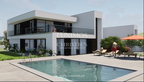 New 4-bedroom villa with sea view, for sale in Loule, Algarve