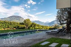 Argonay, superb contemporary property with stunning views of the mountains and lake