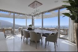 Ultra-modern penthouse with stunning panoramic sea views, new and closed development in B