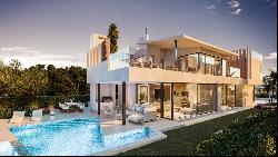 Villa with amazing sea views in El Higueron, Benalmadena