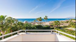 Luxurious and spacious front line beach villa in Las Chapas, Marbella East