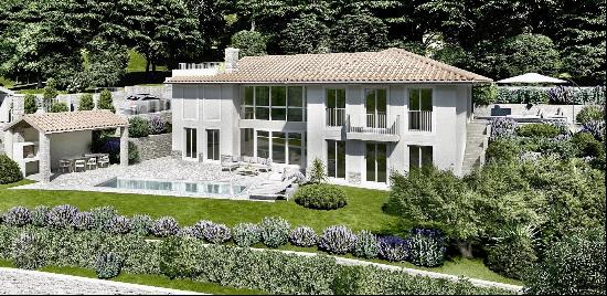 Classic Mediterranean villa with pool and unobstructed sea views