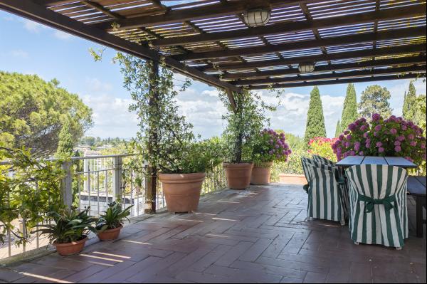 Luxury penthouse in Rome