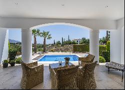 Andalusian style villa next to La Cala golf club