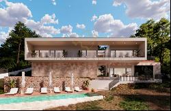 Modern newly built villa with infinity pool and panoramic views in Santa Ponsa