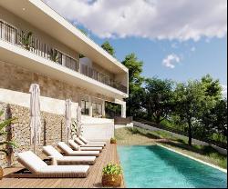 Modern newly built villa with infinity pool and panoramic views in Santa Ponsa