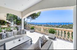 Refurbished villa in Costa den Blanes with incredible sea views above Puerto Portals