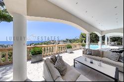 Refurbished villa in Costa den Blanes with incredible sea views above Puerto Portals