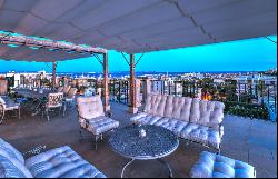 Huge luxury penthouse with panoramic sea view in Palma de Mallorca