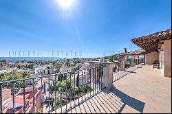 Huge luxury penthouse with panoramic sea view in Palma de Mallorca