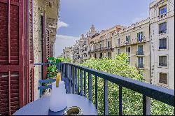 Elegant apartment in the Quadrat d'Or with views of La Pedrera