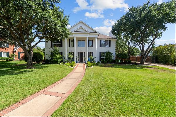 Classic Colonial Meets Modern Luxury in this Remodeled Southlake Estate.