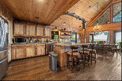 Stunning Luxury Cabin Nestles Near Downtown Blue Ridge