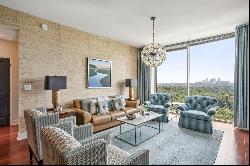 Elegant Three Bedroom Buckhead Condo with Million Dollar Downtown Views