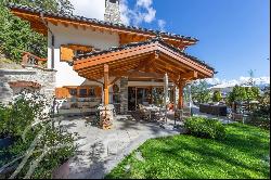 Magnificent 10 rooms chalet in the centre of Crans