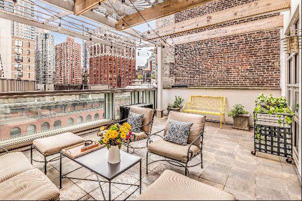 Chelsea Penthouse Private Terrace Full Floor Sprawling One Bedroom Apt 