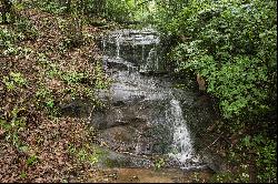 Mountain Sanctuary with Private Waterfall on Twenty Acres