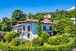 Classical-style villa with lake view