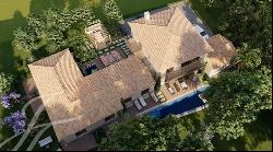 Closed domain - near Mougins School - Villa to be finished