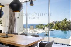 Newly built villa with panoramic sea views in Port Andratx