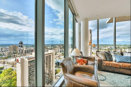 Incredible Corner Residence with Stunning Downtown Views