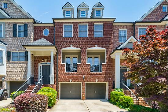 Stunning Brick Townhome with Three Levels of Elegant Living