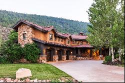 Luxurious Estate on 6.5 Acres with Ski Resort Views and a Creek