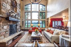 Luxurious Estate on 6.5 Acres with Ski Resort Views and a Creek