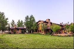 Luxurious Estate on 6.5 Acres with Ski Resort Views and a Creek