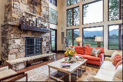 Luxurious Estate on 6.5 Acres with Ski Resort Views and a Creek