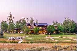 Luxurious Estate on 6.5 Acres with Ski Resort Views and a Creek