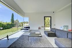 Modern house calm and view