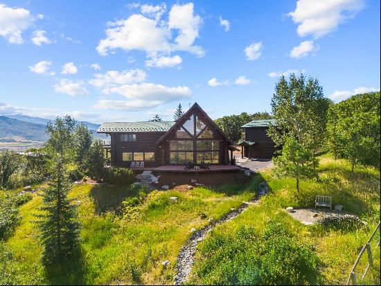  Contemporary Log Home in the Elk River Valley