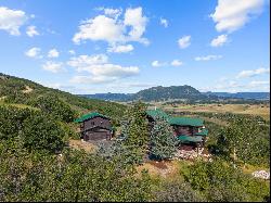  Contemporary Log Home in the Elk River Valley