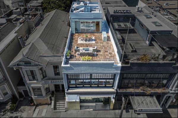 Chic Urban Loft with Top Producing Restaurant in Fillmore Shopping District 