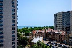 Steps to Lake Michigan